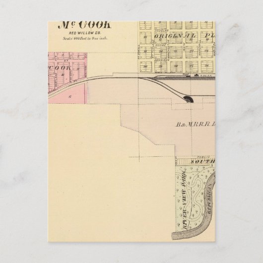 ネブラスカ・マククック ポストカード (正面)