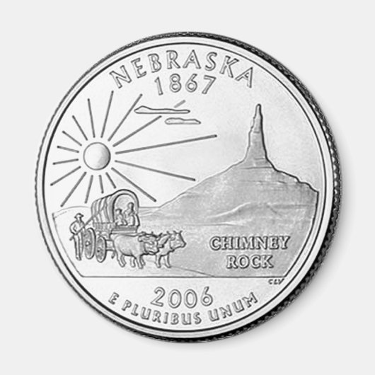 ネブラスカ マグネット (正面)