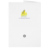 ネブラスカ・メドウラルク・ゴルデンロッドからの挨拶 (裏面)