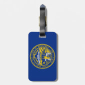 ネブラスカ ラゲッジタグ (裏面縦)