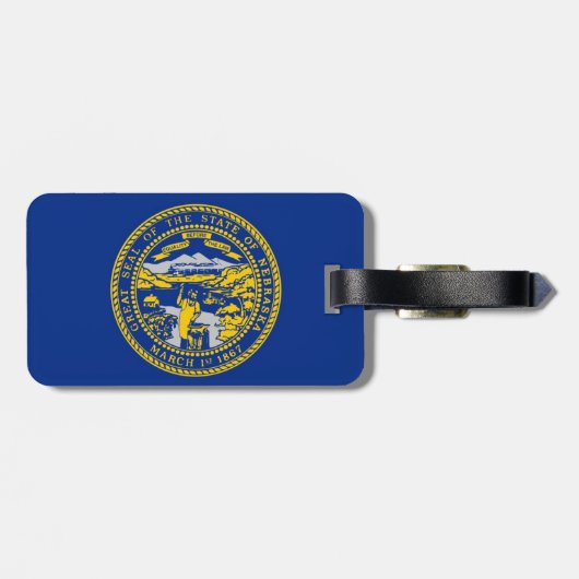 ネブラスカ ラゲッジタグ (裏面横)