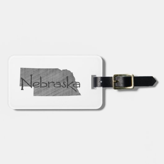 ネブラスカ ラゲッジタグ (正面横)