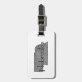 ネブラスカ ラゲッジタグ (正面縦)