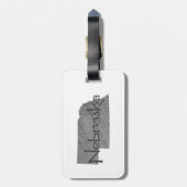 ネブラスカ ラゲッジタグ (裏面縦)