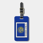 ネブラスカ ラゲッジタグ (正面縦)