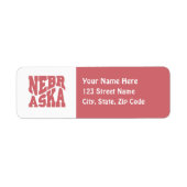 ネブラスカ ラベル (正面)