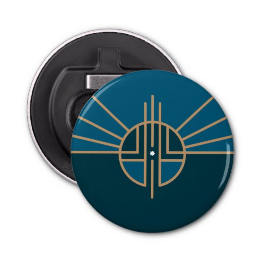 ネブラスカ・リンカーン国旗 栓抜き (正面)