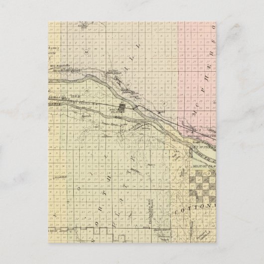 ネブラスカ・リンカーン郡 ポストカード (正面)