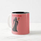 ネブラスカ・リーパー ツートーンマグカップ (正面左)