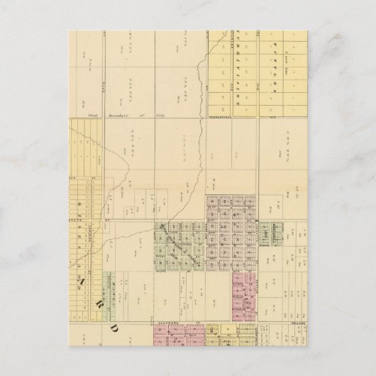 ネブラスカ,北オマハ ポストカード (正面)