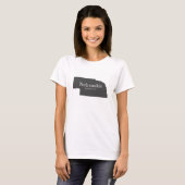 ネブラスカ-私の家の州のワイシャツ Tシャツ (正面フル)