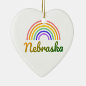 ネブラスカ – Omaha Nebraska - Bluejays セラミックオーナメント (右)