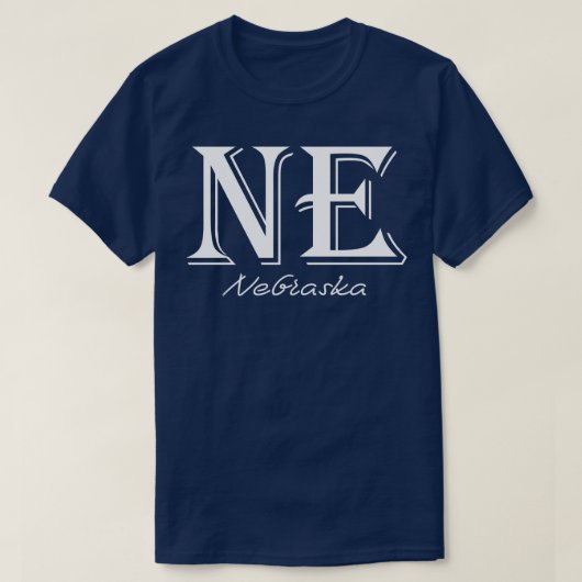 ネブラスカ Tシャツ (デザイン正面)