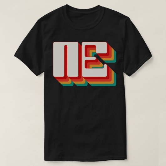 ネブラスカ Tシャツ (デザイン正面)
