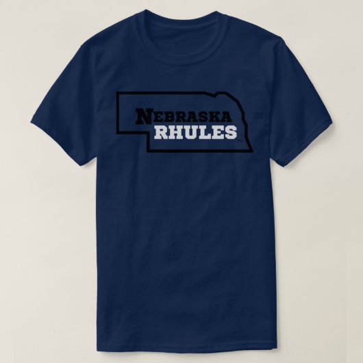 ネブラスカRhules1 Tシャツ (デザイン正面)