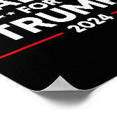 ネブラスカW's For Trump ポスター (角)