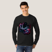 ネブラパルス - SFの心拍数ベクターアート Tシャツ (正面フル)