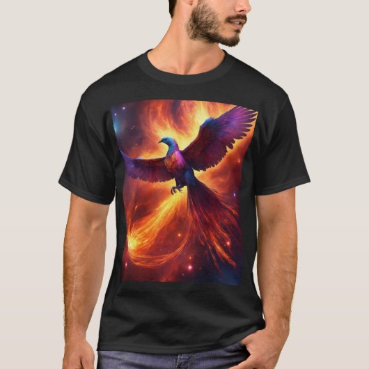 ネブラフェニックス – ファッションの宇宙再生 Tシャツ (正面)