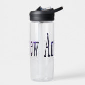 ネブラブルーのアンドリューの名前 ウォーターボトル (左面)