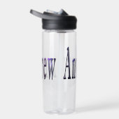 ネブラブルーのアンドリューの名前 ウォーターボトル (右面)