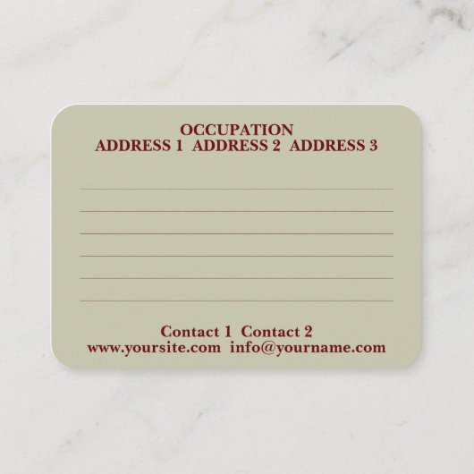 ネブラマンダラ – 名刺 (裏面)