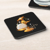 ネブラリブラヴィーナス〔占星術の〕十二宮図 コースター (左側)