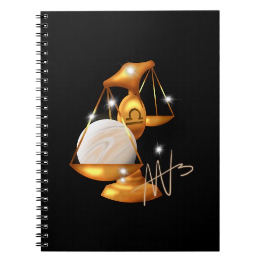 ネブラリブラヴィーナス〔占星術の〕十二宮図 ノートブック (正面)