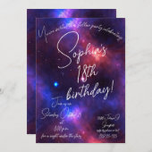 ネブラ誕生日 招待状 (正面/裏面)