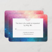 ネブラ&チャクラRSVPカード 出欠カード (正面/裏面)