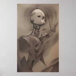 ネプチュニインクビデュシケンゲージアート ポスター