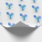 ネプチューンのロブスター ラッピングペーパー (角)