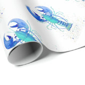 ネプチューンのロブスター ラッピングペーパー (ロールコーナー)