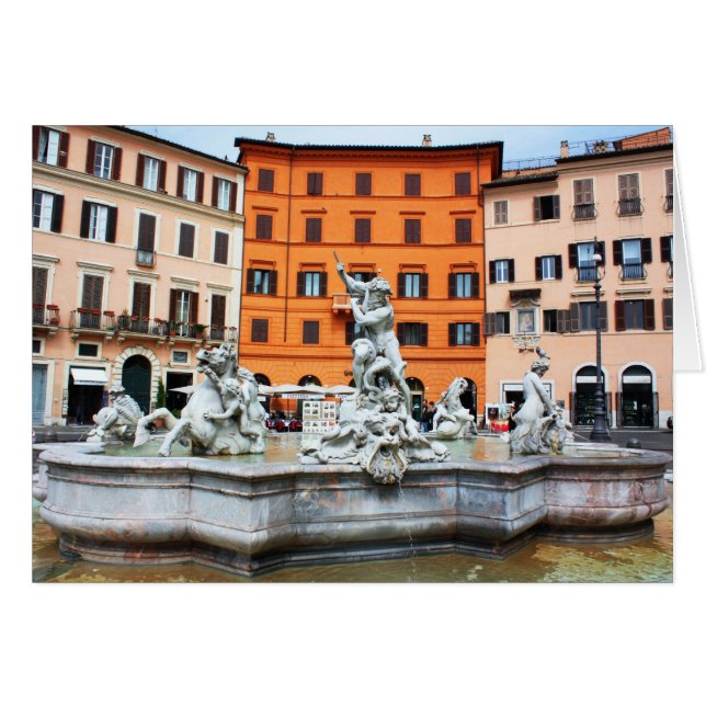 ネプチューンの噴水 (正面横)