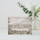 ネプチューンの噴水、バーセイルズ(engraの眺め ポストカード (スタンド正面)