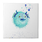 ネプチューンのPufferfish タイル (正面)