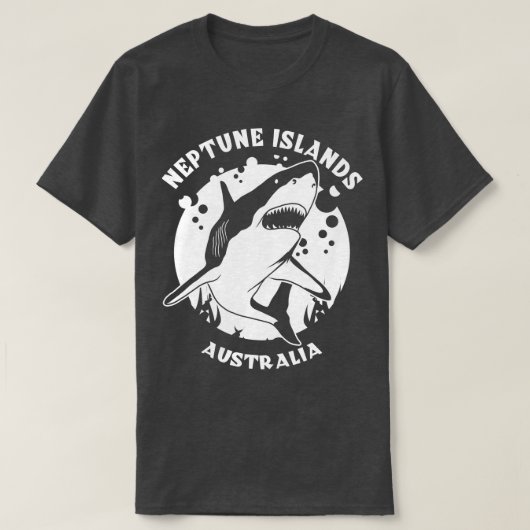 ネプチューンアイランドダイビング Tシャツ (デザイン正面)