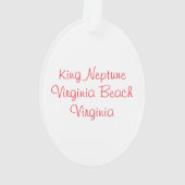 ネプチューンオーバルオーナメント オーナメント (裏面)