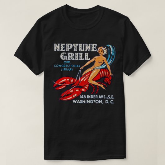 ネプチューングリル Tシャツ (デザイン正面)