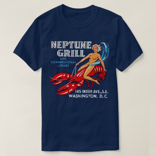 ネプチューングリル Tシャツ (デザイン正面)