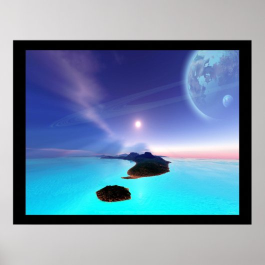 ネプチューンズガーデンプリント ポスター (正面)