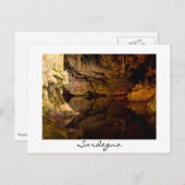 ネプチューンズグロットサルデーニャ白はがき ポストカード (正面/裏面)