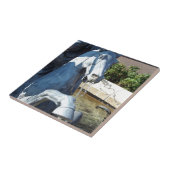 ネプチューンズホースプラザファウンテン詳細 タイル (側面)