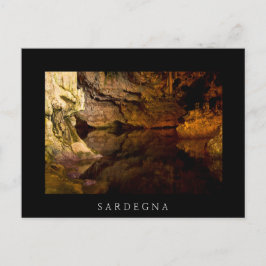 『ネプチューンズ・グロット・サルディニア黒いはがき』 ポストカード