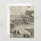 ネプチューンハウス海ビーチNJ ポストカード (正面/裏面)