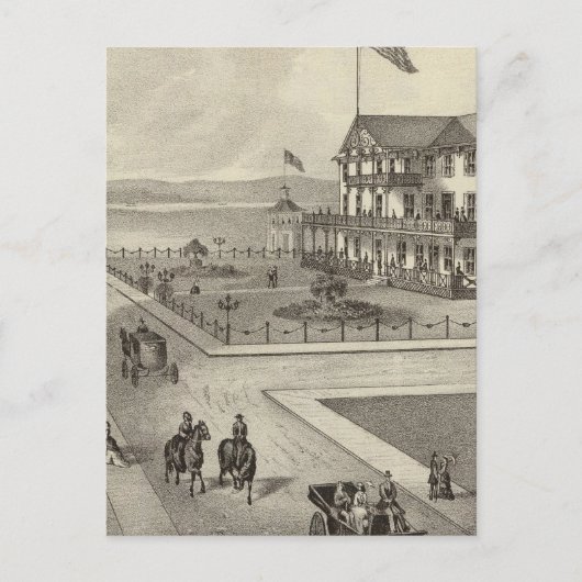 ネプチューンハウス海ビーチNJ ポストカード (正面)