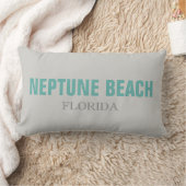 ネプチューンビーチフロリダビーチ装飾用クッション ランバークッション (ブランケット)