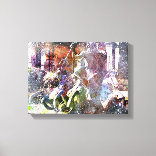 ネプチューンファウンテンカンザスシティ キャンバスプリント (正面)