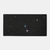 ネプチューンリングや輪システム数百の銀河系Web デスクマット (正面)