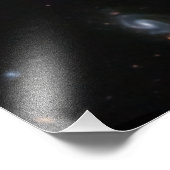 ネプチューンリングや輪システム数百の銀河系Web フォトプリント (角)