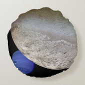 ネプチューン付きトリトン ラウンドクッション (裏面)